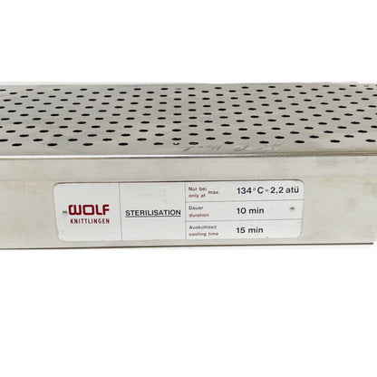 R. Wolf Knittlingen Sterilisation Stainless Steel Case Length 16 In