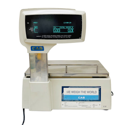 CAS CORPORATION LP-II Retail-Deli Thermal Label Printing Weighing Scale