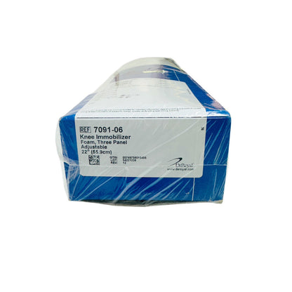 Deroyal REF 7091-06 Knee Immobilizer Foam, Three Panel, Adjustable 22" (55.9cm)
