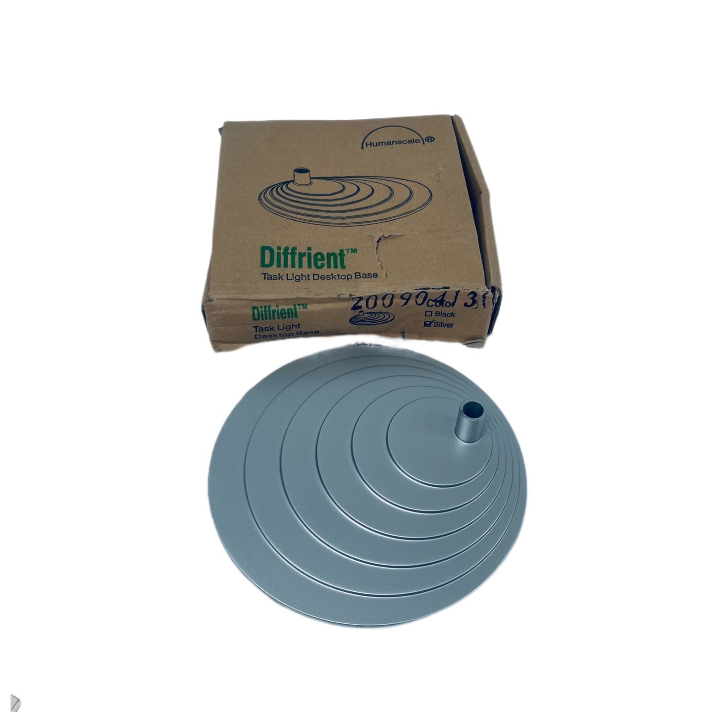 HUMANSCALE REF DA2E DIFFRIENT TASK LIGHT II LUMINAIRE DESK LAMP WITH BASE