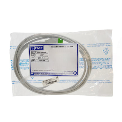 FMT E204-5060/0A Reusable Patient ECG Cable For GE MARQUETTE