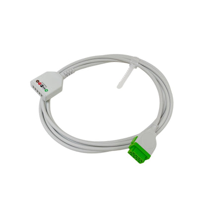 FMT E204-5060/0A Reusable Patient ECG Cable For GE MARQUETTE