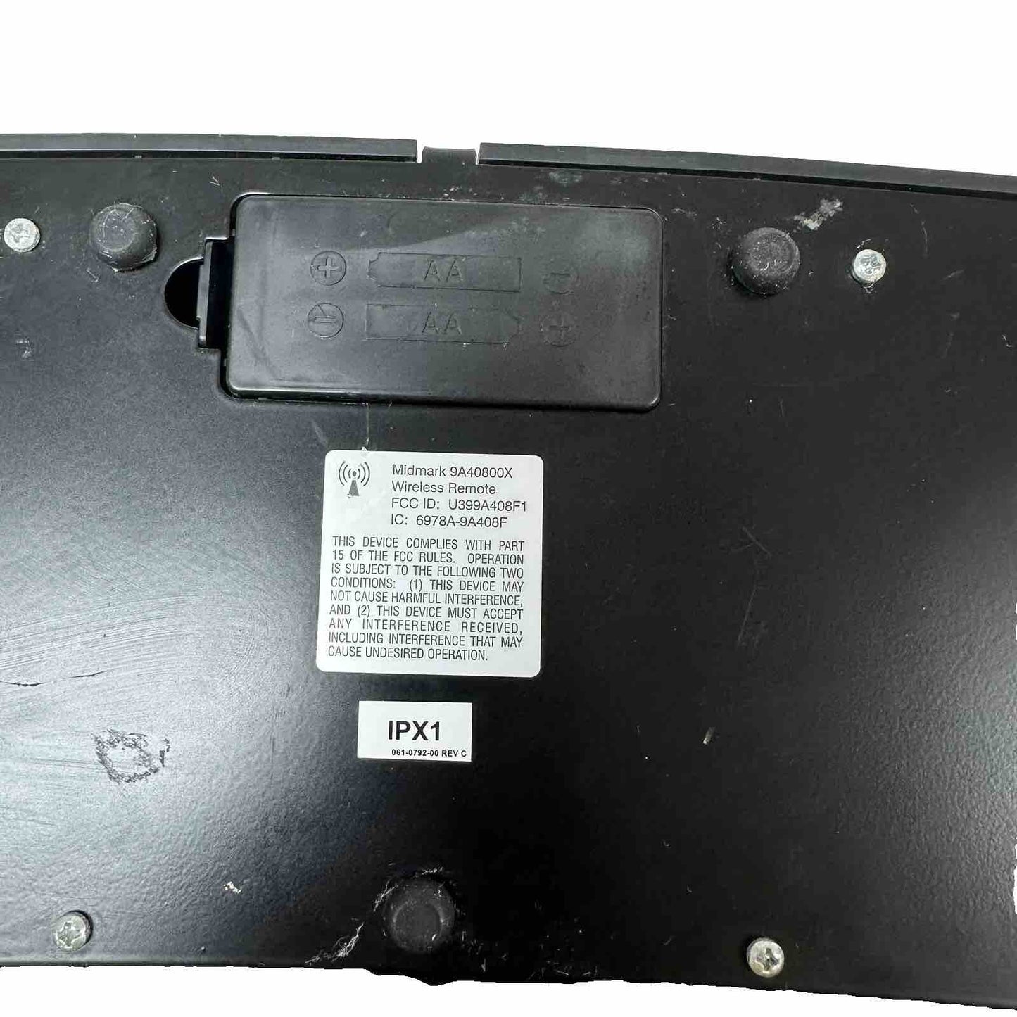 Midmark REF 002-1290-07 LINEAR, QUICK EXAM,Wireless Foot Control For 625 Table