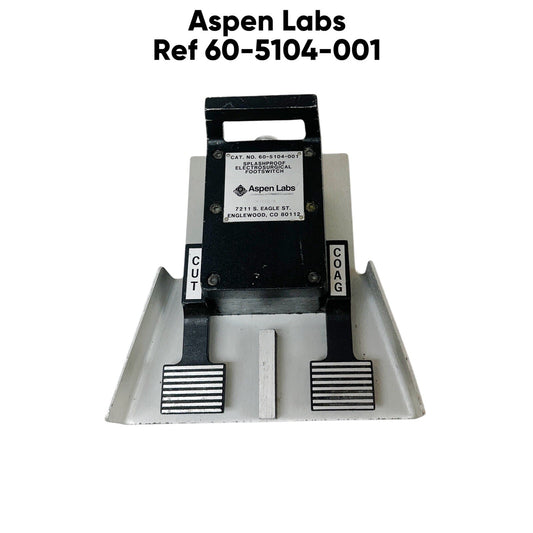 Aspen Labs Ref 60-5104-001 Splashproof Electrosurgical Footswitch