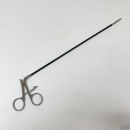 JARIT 615-152 Tenaculum Forcep w/Ratchet, Single Tooth, Insulated, 5mm, 13-3/4"