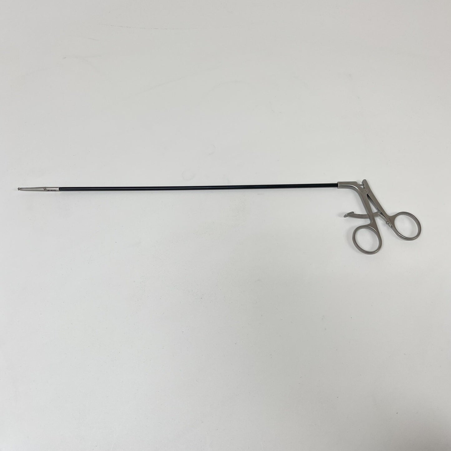 JARIT 615-152 Tenaculum Forcep w/Ratchet, Single Tooth, Insulated, 5mm, 13-3/4"