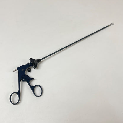 Surgical Wave Grasping Forceps,  5mm w/ Rotating Metal Handle