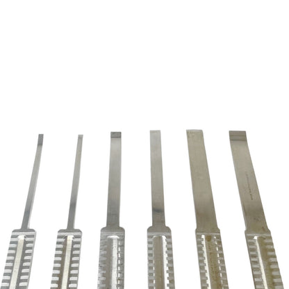 Codman 46-3060 Karlin Straight Stiletto Osteotome Set W/ Sterilization Case