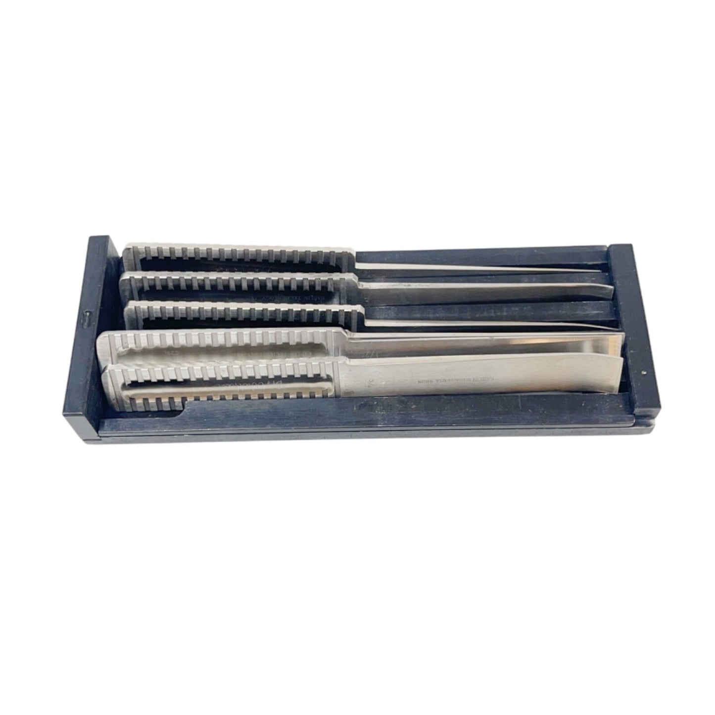 Codman 46-3060 Karlin Straight Stiletto Osteotome Set W/ Sterilization Case