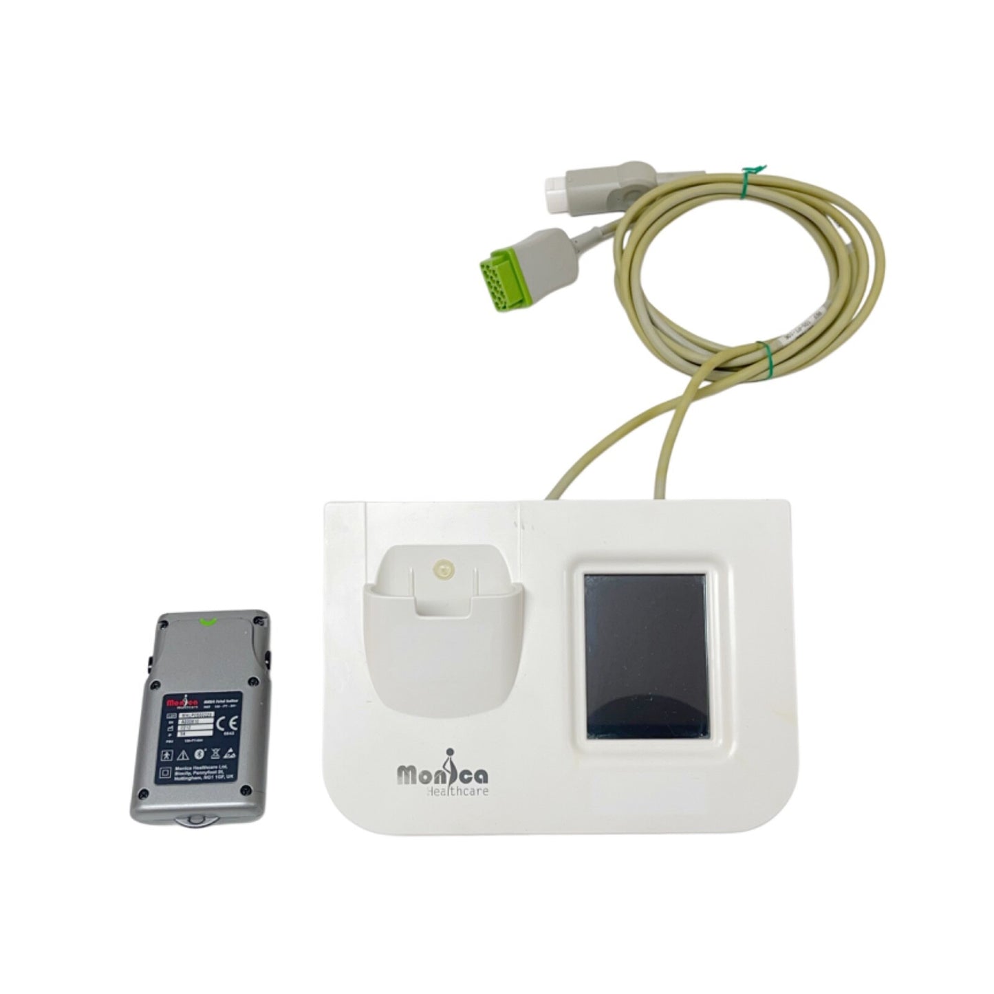 GE MONICA 105-PT-001 IF24 MONITOR W/ AN24 Fetal Monitor Portable AS IS UNTESTED