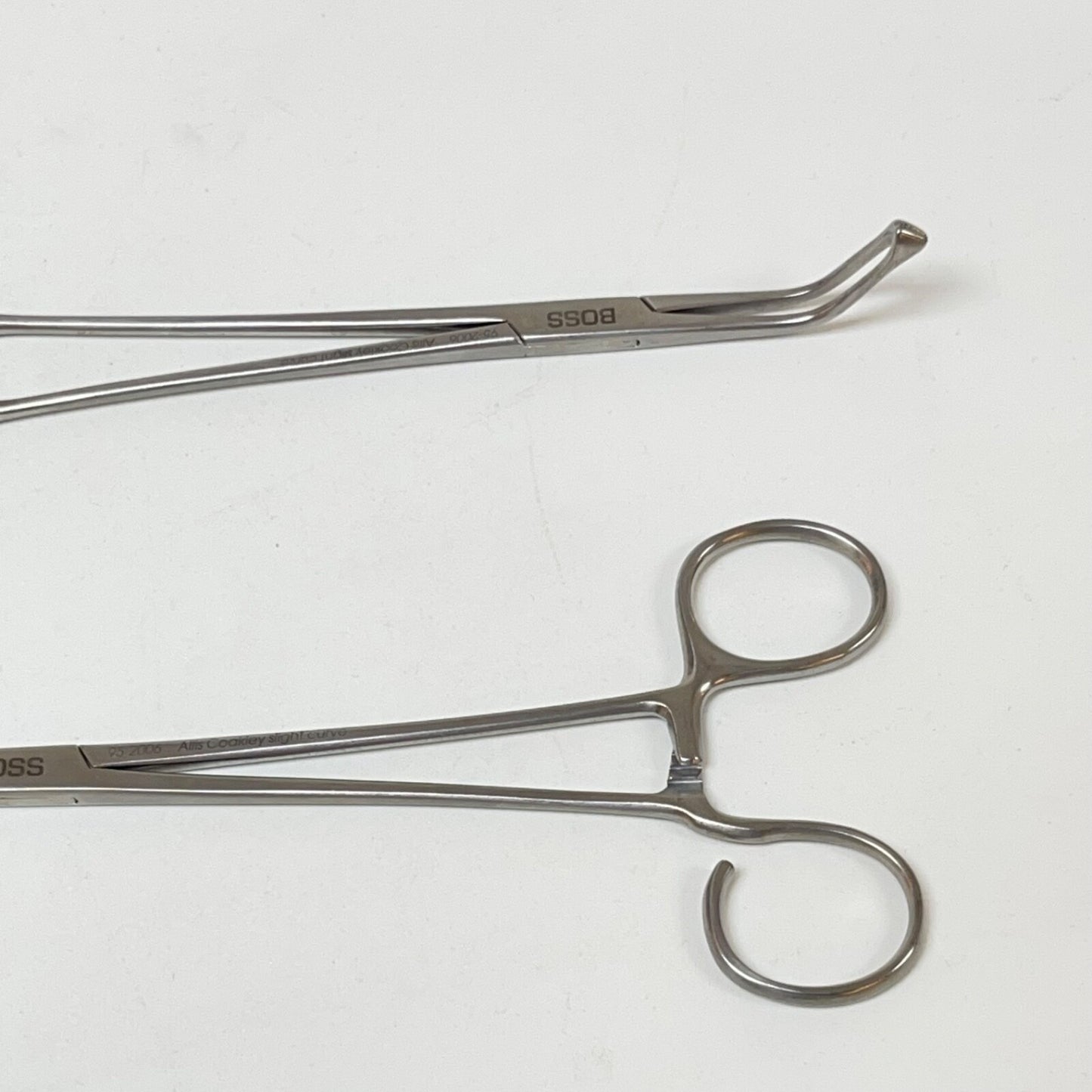 BOSS SURGICAL 95-2006 Allis Coakley Tonsil Forceps Strong Curve ( LOT OF 3 )