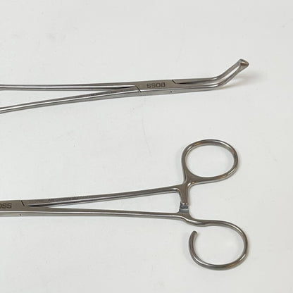 BOSS SURGICAL 95-2006 Allis Coakley Tonsil Forceps Strong Curve ( LOT OF 3 )