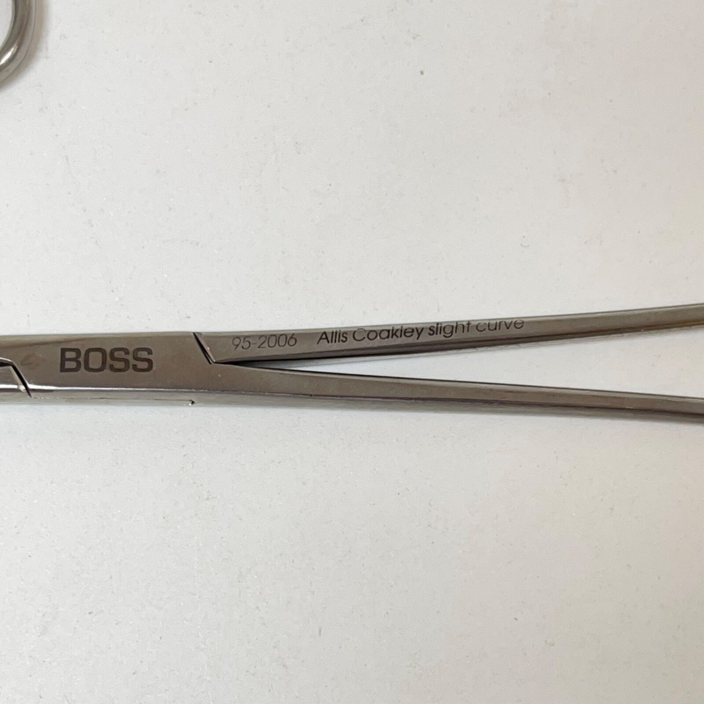 BOSS SURGICAL 95-2006 Allis Coakley Tonsil Forceps Strong Curve ( LOT OF 3 )