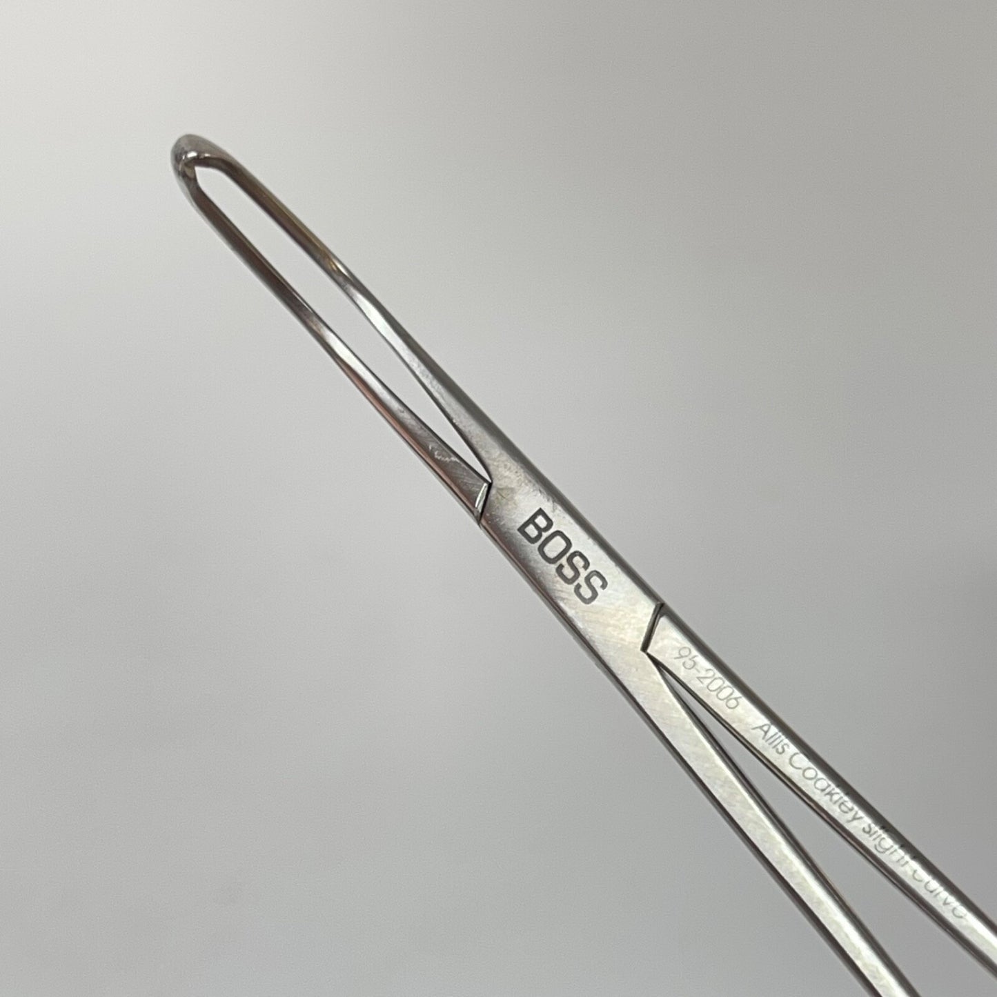 BOSS SURGICAL 95-2006 Allis Coakley Tonsil Forceps Strong Curve ( LOT OF 3 )
