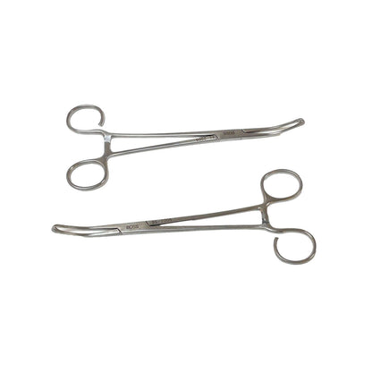 BOSS SURGICAL 95-2005 Allis Coakley Tonsil Forceps slight curve( LOT OF 2 )