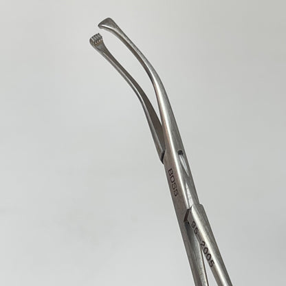 BOSS SURGICAL 95-2005 Allis Coakley Tonsil Forceps slight curve( LOT OF 2 )