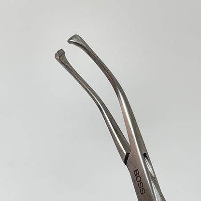 BOSS SURGICAL 95-2005 Allis Coakley Tonsil Forceps slight curve( LOT OF 2 )