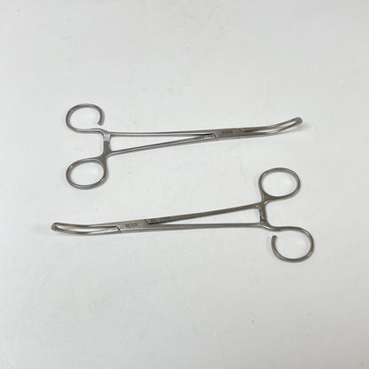 BOSS SURGICAL 95-2005 Allis Coakley Tonsil Forceps slight curve( LOT OF 2 )