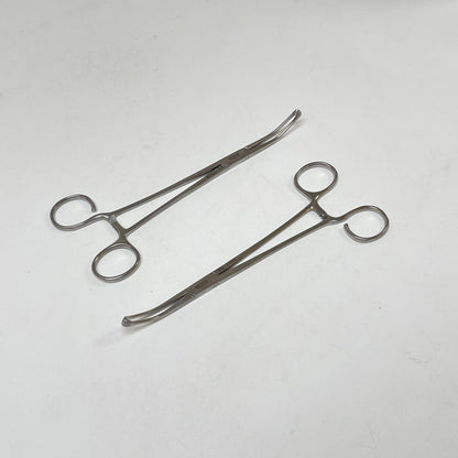BOSS SURGICAL 95-2005 Allis Coakley Tonsil Forceps slight curve( LOT OF 2 )