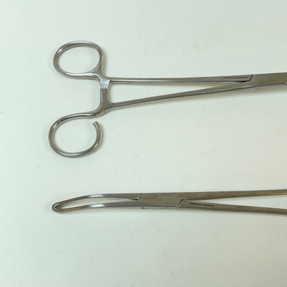 BOSS SURGICAL 95-2005 Allis Coakley Tonsil Forceps slight curve( LOT OF 2 )