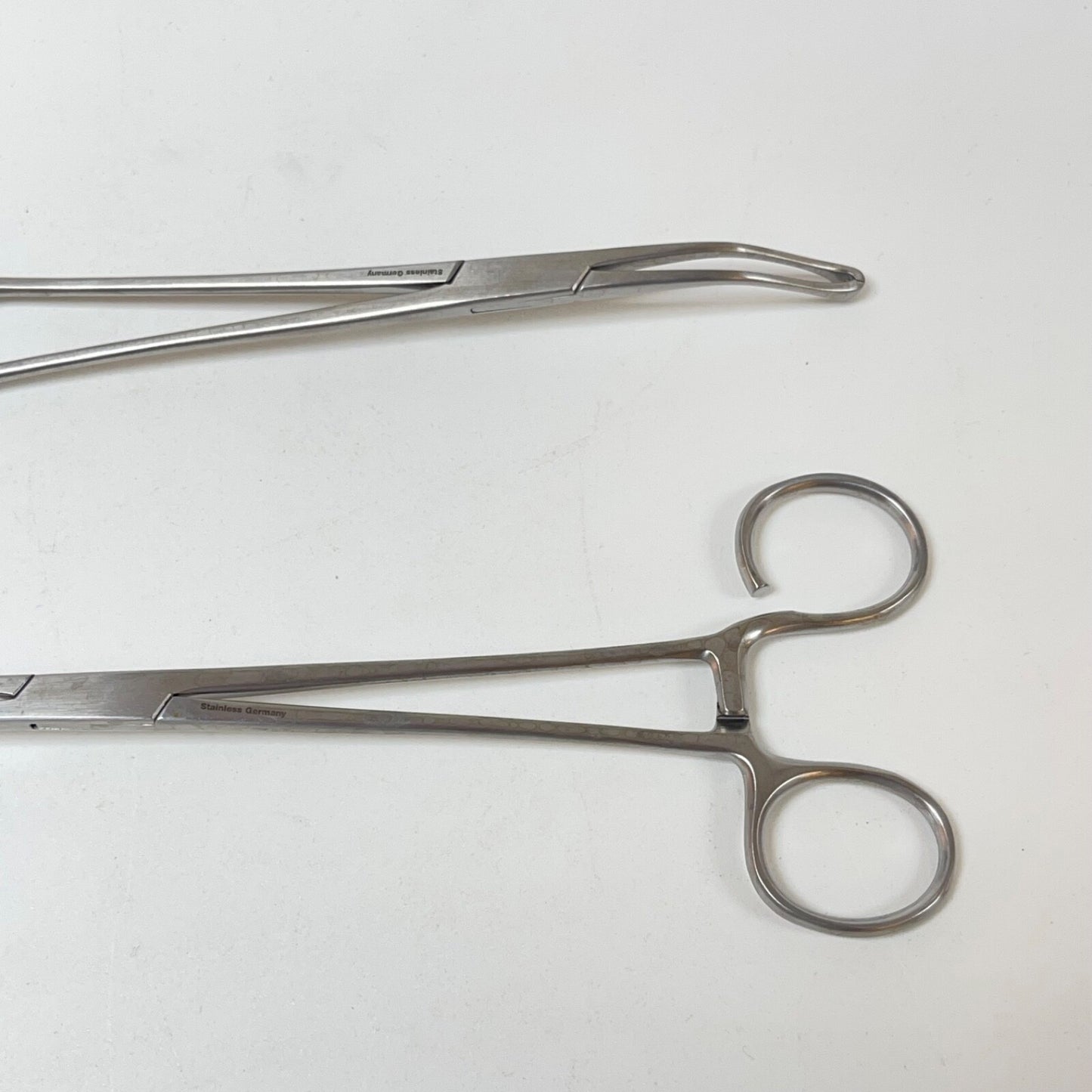 BOSS SURGICAL 95-2005 Allis Coakley Tonsil Forceps slight curve( LOT OF 2 )
