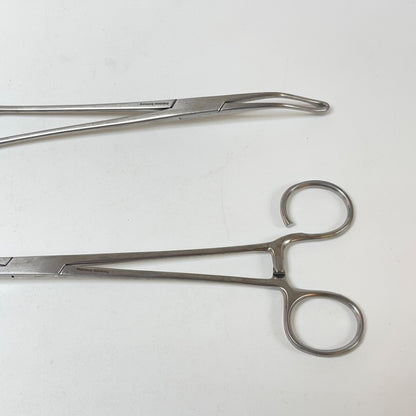 BOSS SURGICAL 95-2005 Allis Coakley Tonsil Forceps slight curve( LOT OF 2 )