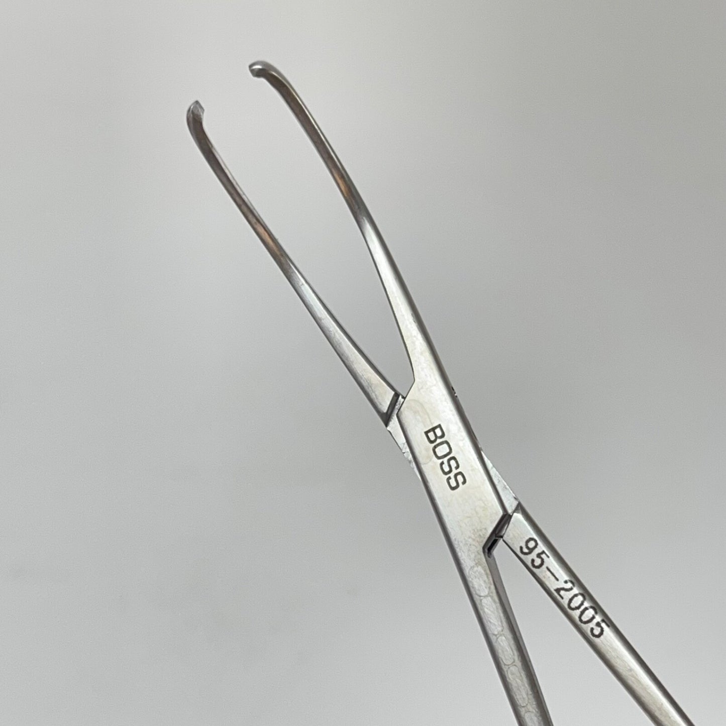 BOSS SURGICAL 95-2005 Allis Coakley Tonsil Forceps slight curve( LOT OF 2 )