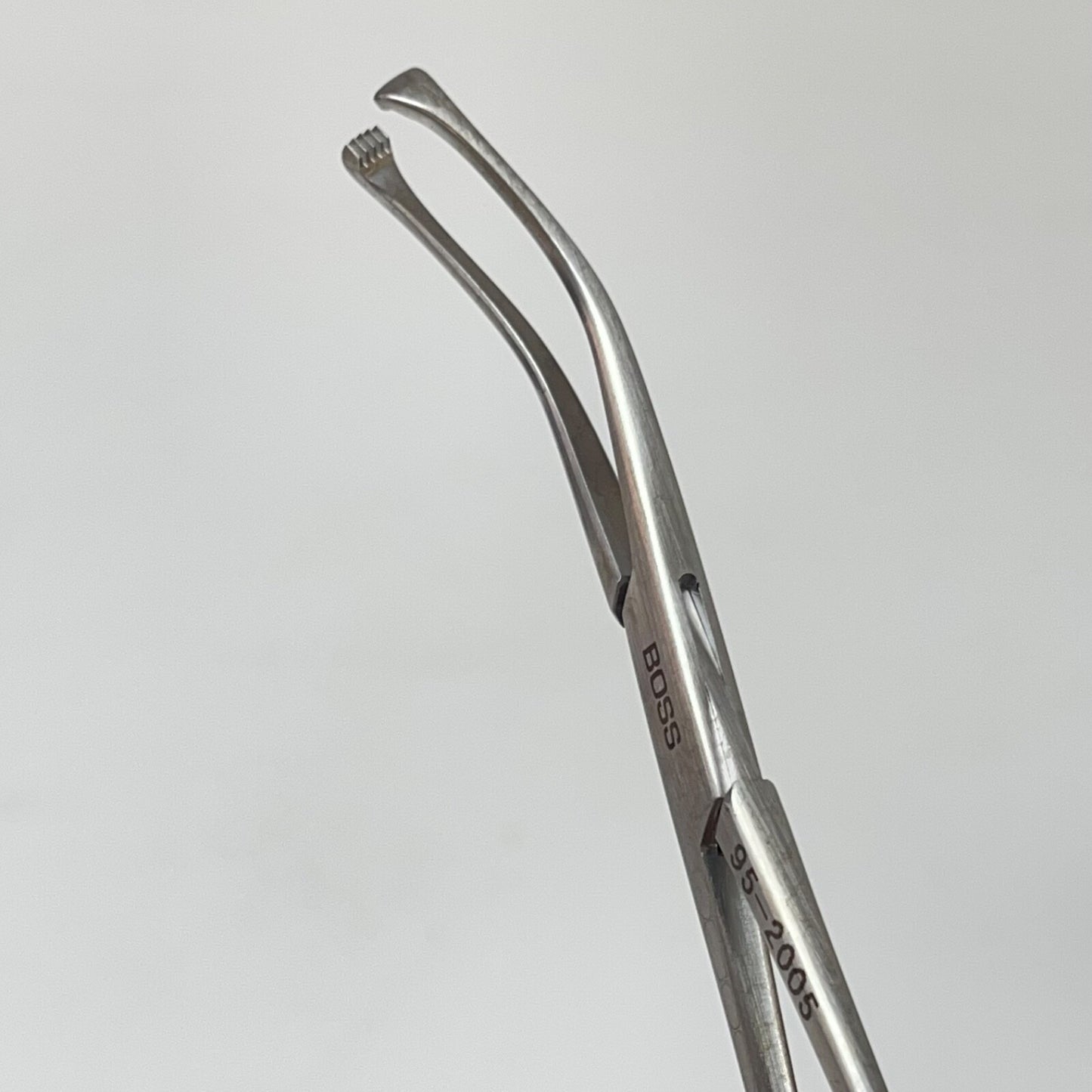 BOSS SURGICAL 95-2005 Allis Coakley Tonsil Forceps slight curve( LOT OF 2 )