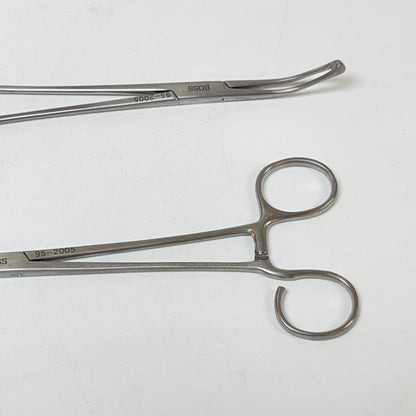 BOSS SURGICAL 95-2005 Allis Coakley Tonsil Forceps slight curve( LOT OF 2 )