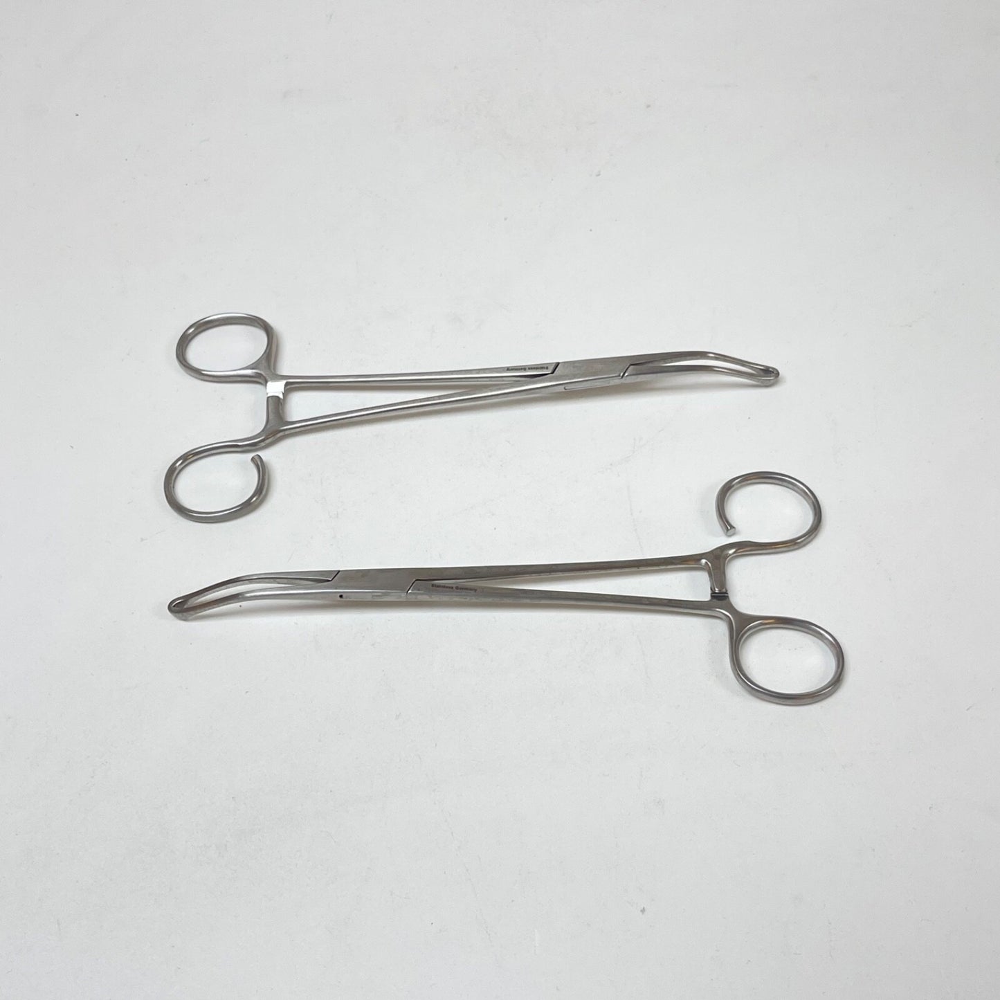 BOSS SURGICAL 95-2005 Allis Coakley Tonsil Forceps slight curve( LOT OF 2 )