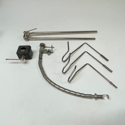 MEDIFLEX 0508R FLEXARM PLUS SYSTEM ( RAIL CLAMP, FLEXARM, LONG REACH ARM ,HOOKS)