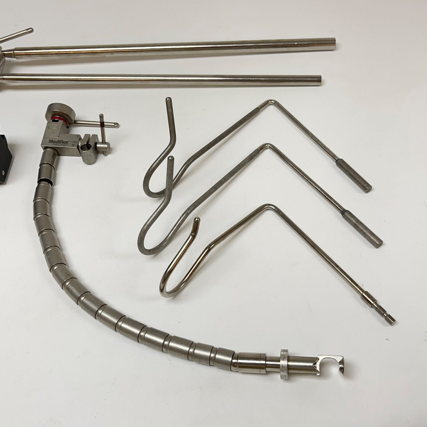 MEDIFLEX 0508R FLEXARM PLUS SYSTEM ( RAIL CLAMP, FLEXARM, LONG REACH ARM ,HOOKS)