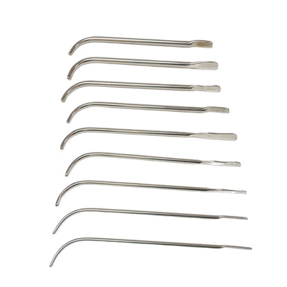 V. Mueller / Pilling Van-Buren Urethral Sound Dilators Size 16 To 32 (Set Of 9)