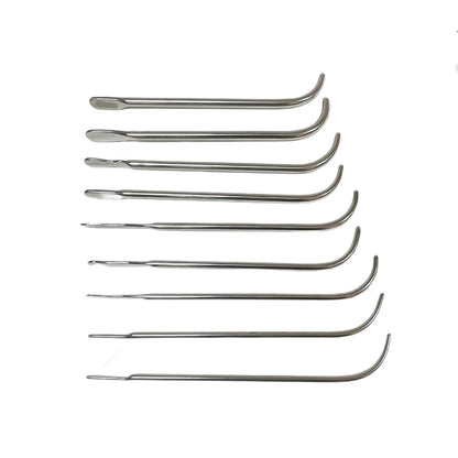 V. Mueller / Pilling Van-Buren Urethral Sound Dilators Size 16 To 32 (Set Of 9)