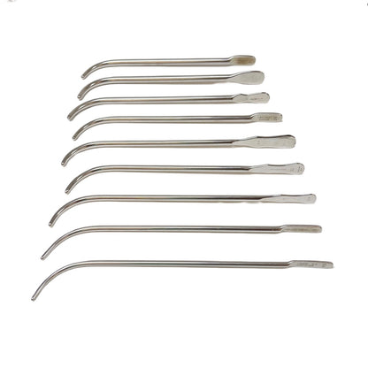 V. Mueller / Pilling Van-Buren Urethral Sound Dilators Size 16 To 32 (Set Of 9)