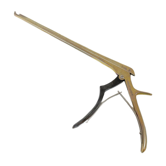 V. Mueller NL4253-95 T-Coat Kerrison Rongeur 40° Upcutting 5mm Length 9 In