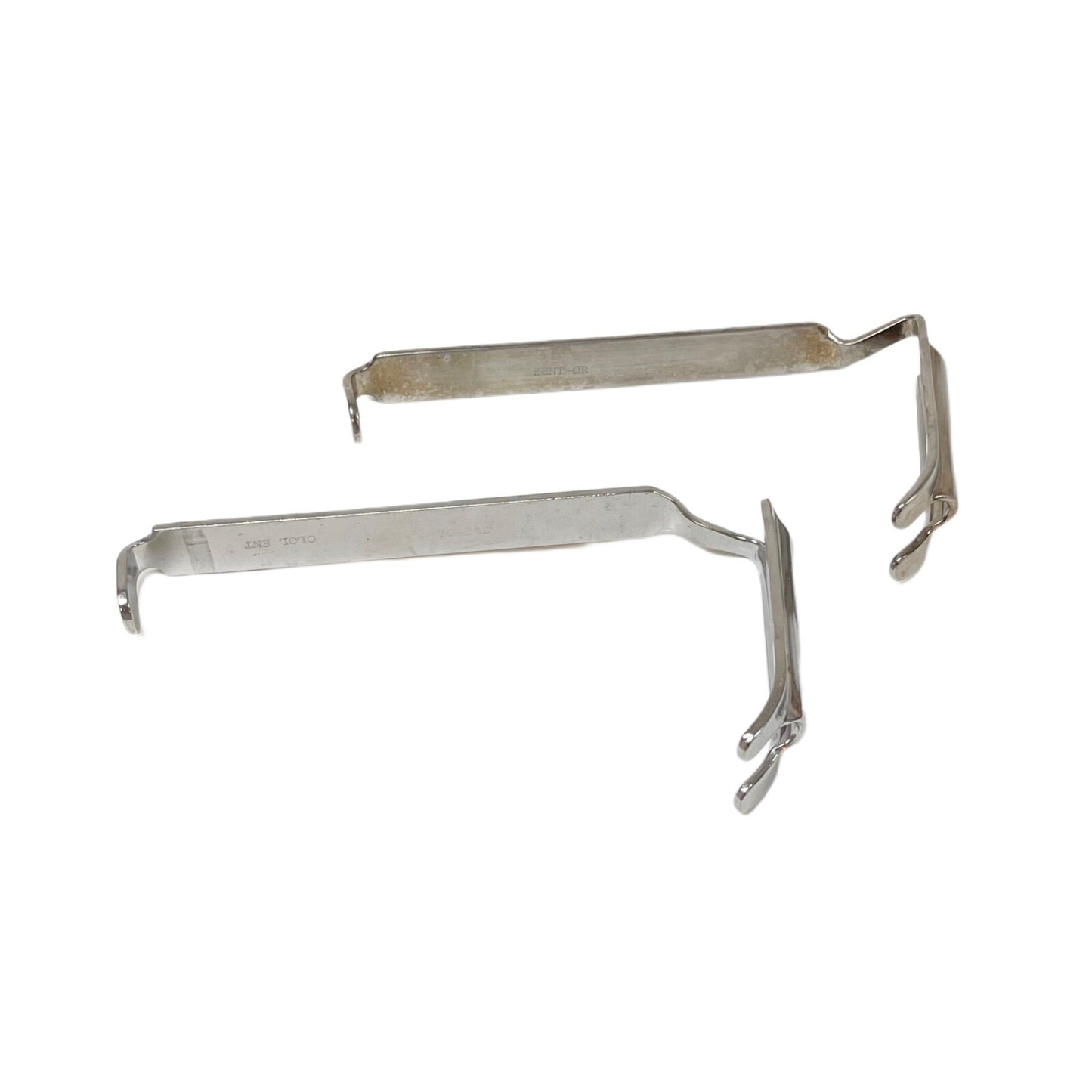 S.L.C. UTAH 3.154.069 No 3 Right & Left Tongue Retractor Set OR GRADE