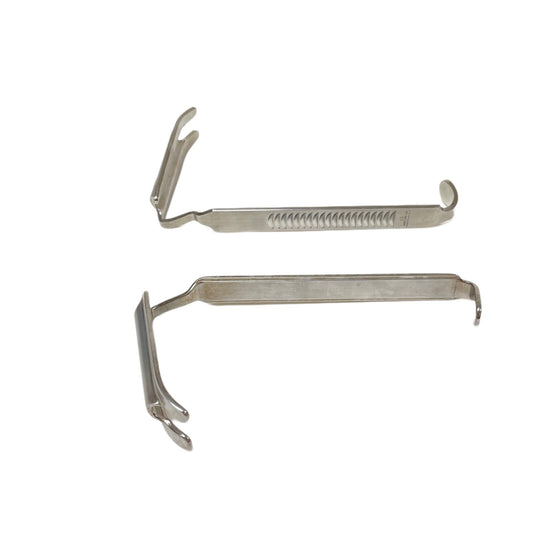 JARIT / S.L.C. 450-164 / 3154.069  Ring Retractor Blades Left Right, Size 3, 6"