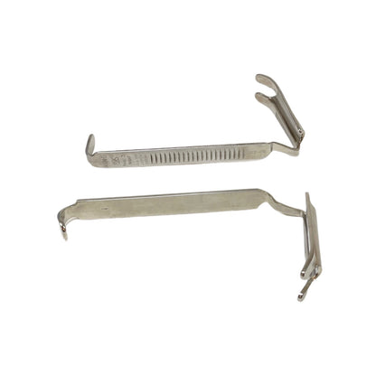JARIT / S.L.C. 450-164 / 3154.069  Ring Retractor Blades Left Right, Size 3, 6"