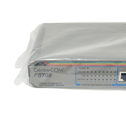 Allied TELESIS AT-ES708-10 CentreCom Unmanaged Fast Ethernet Switch