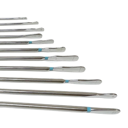 SKLAR / WESTERN B. / DITTMAR Urethral Sound Van Buren 12-32 Fr. (11 QTY)