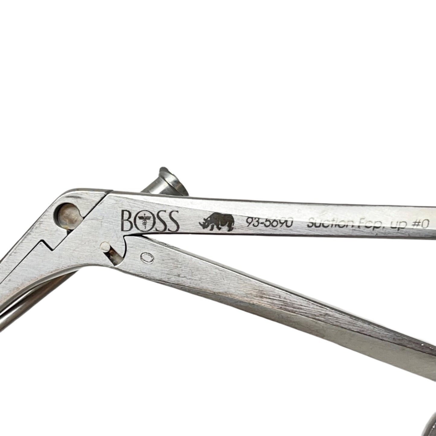 BOSS SURGICAL 93-5690 Nasal Suction Forceps up 45° size 0 ,3.5mm