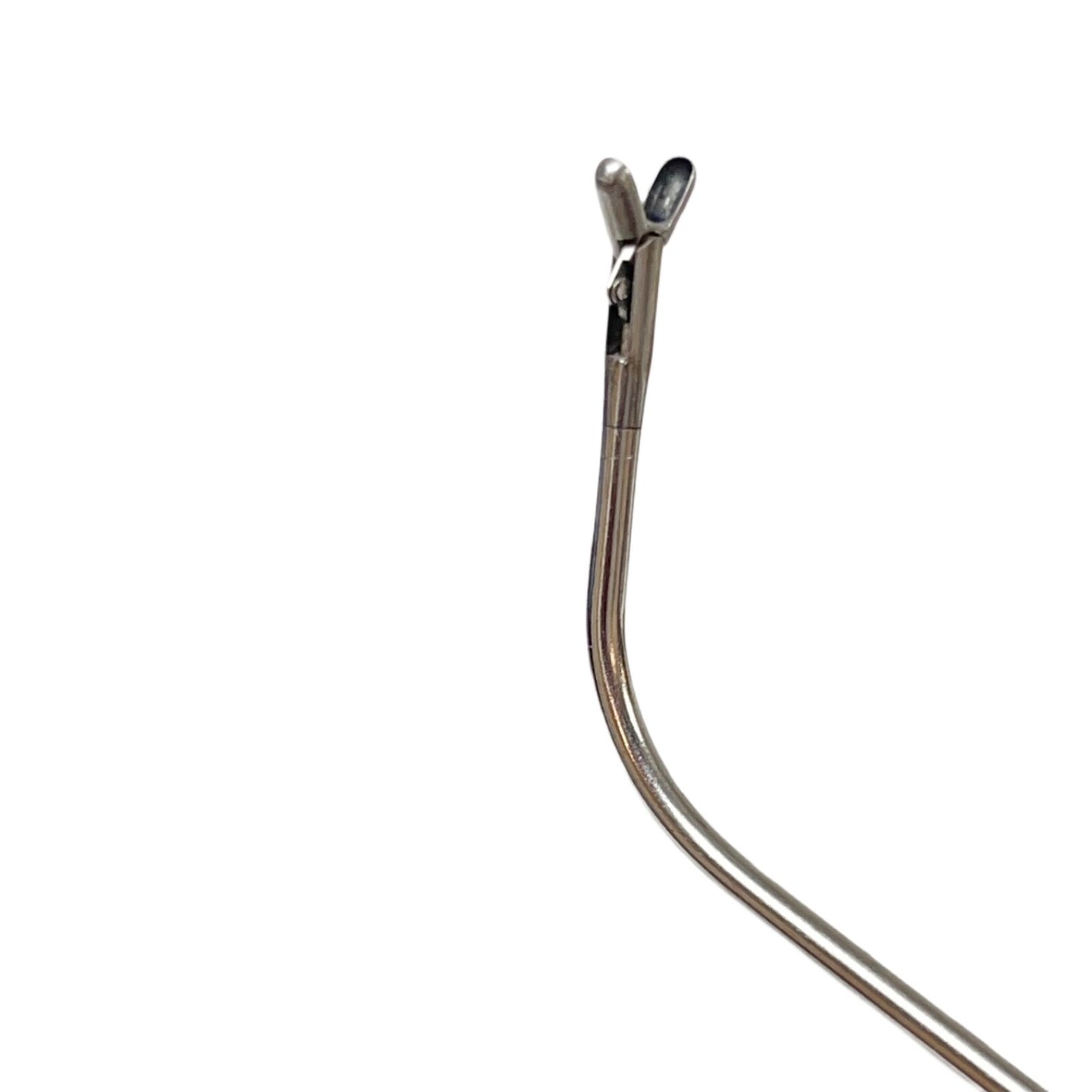 R. WOLF 8211.19 Double Spoon Forceps, Horizontal Opening, Curved 70° Up