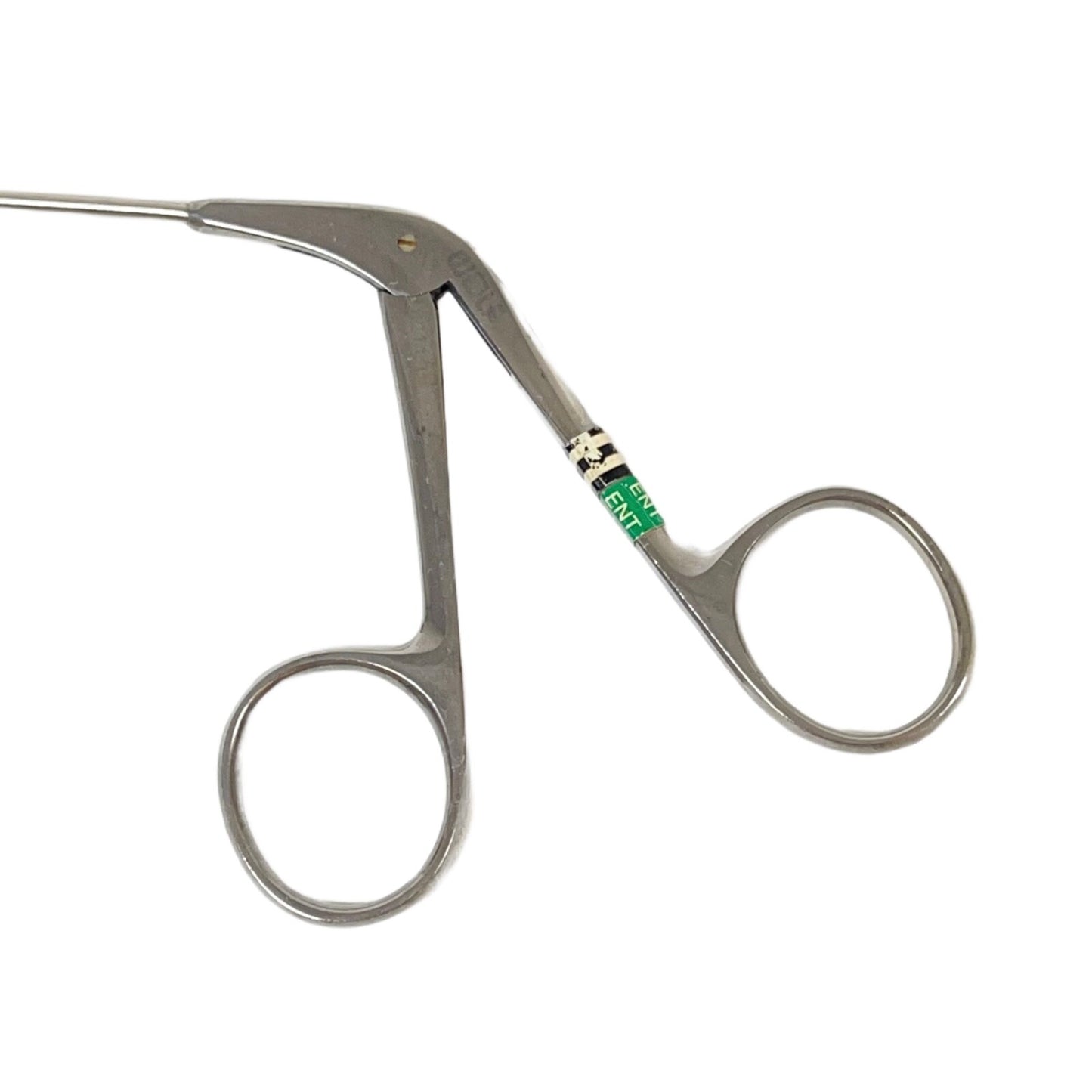 R. WOLF 8211.19 Double Spoon Forceps, Horizontal Opening, Curved 70° Up