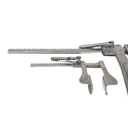 Finochietto Rib Retractors & Spreader Self-Retaining W/ Rack As Is