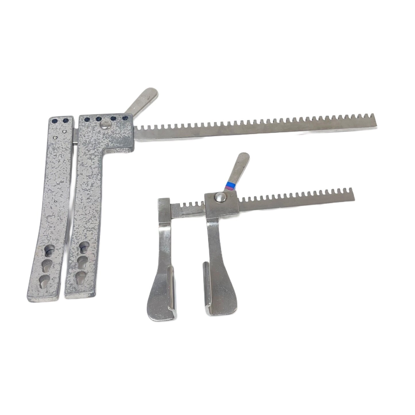 Finochietto Rib Retractors & Spreader Self-Retaining W/ Rack As Is