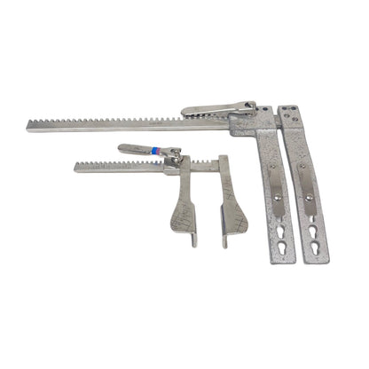 Finochietto Rib Retractors & Spreader Self-Retaining W/ Rack As Is