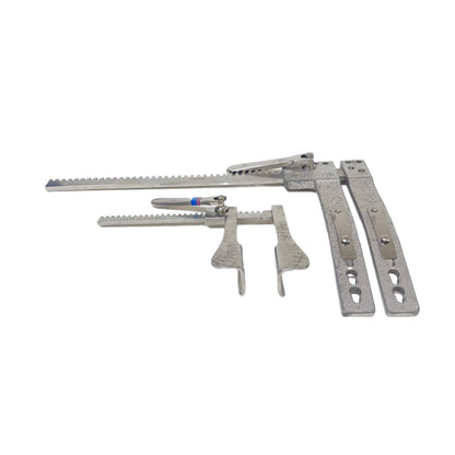 Finochietto Rib Retractors & Spreader Self-Retaining W/ Rack As Is