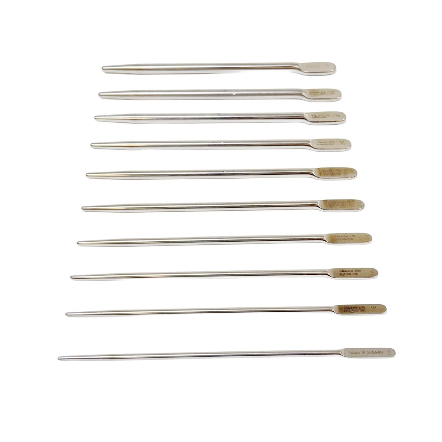 V.Mueller GU4060 Urethral SOUND, VAN BUREN JEWETT 14-32 FR 9 1/2" (QTY-10)