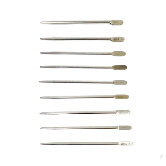 V.Mueller GU4060 Urethral SOUND, VAN BUREN JEWETT 16-32 FR 9 1/2" (QTY-9)